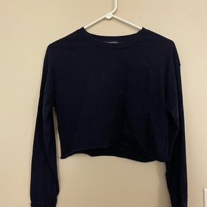 Brandy Melville cropped long sleeve
